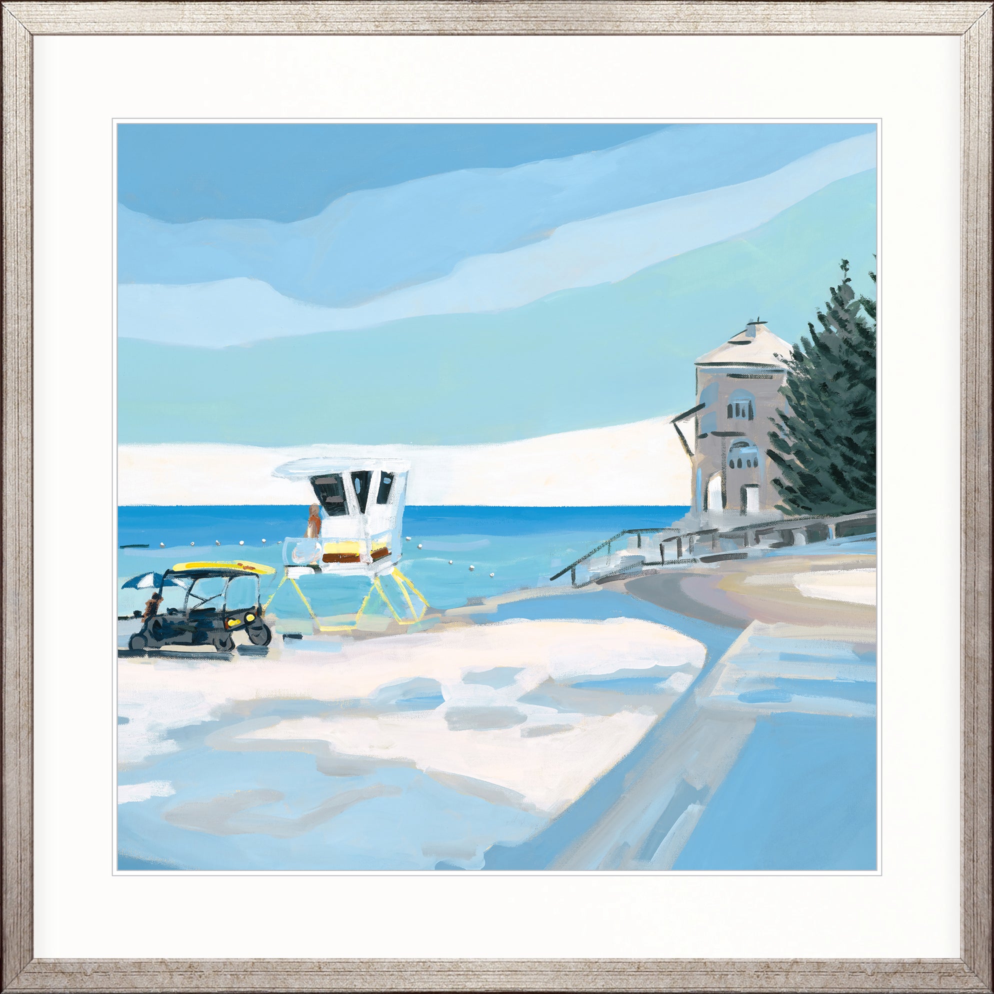 Solstice Shoreline III X-Large (1015mm W x 1015mm H) / Clear Acrylic