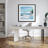 Solstice Shoreline III X-Large (1015mm W x 1015mm H) / Clear Acrylic