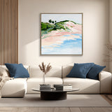 Solstice Shoreline IV (Canvas) Large (860mm W x 860mm H)
