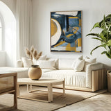 Sombra Abstract III (Canvas) Large (903mm W x 1109mm H)