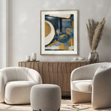 Sombra Abstract III Small (465mm W x 560mm H) / Standard Clear Glass