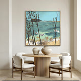 Somerton Coast I (Canvas) Large (860mm W x 860mm H)