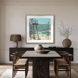 Somerton Coast I X-Large (1015mm W x 1015mm H) / Clear Acrylic