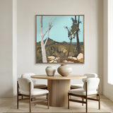 Somerton Coast II (Canvas) Large (860mm W x 860mm H)