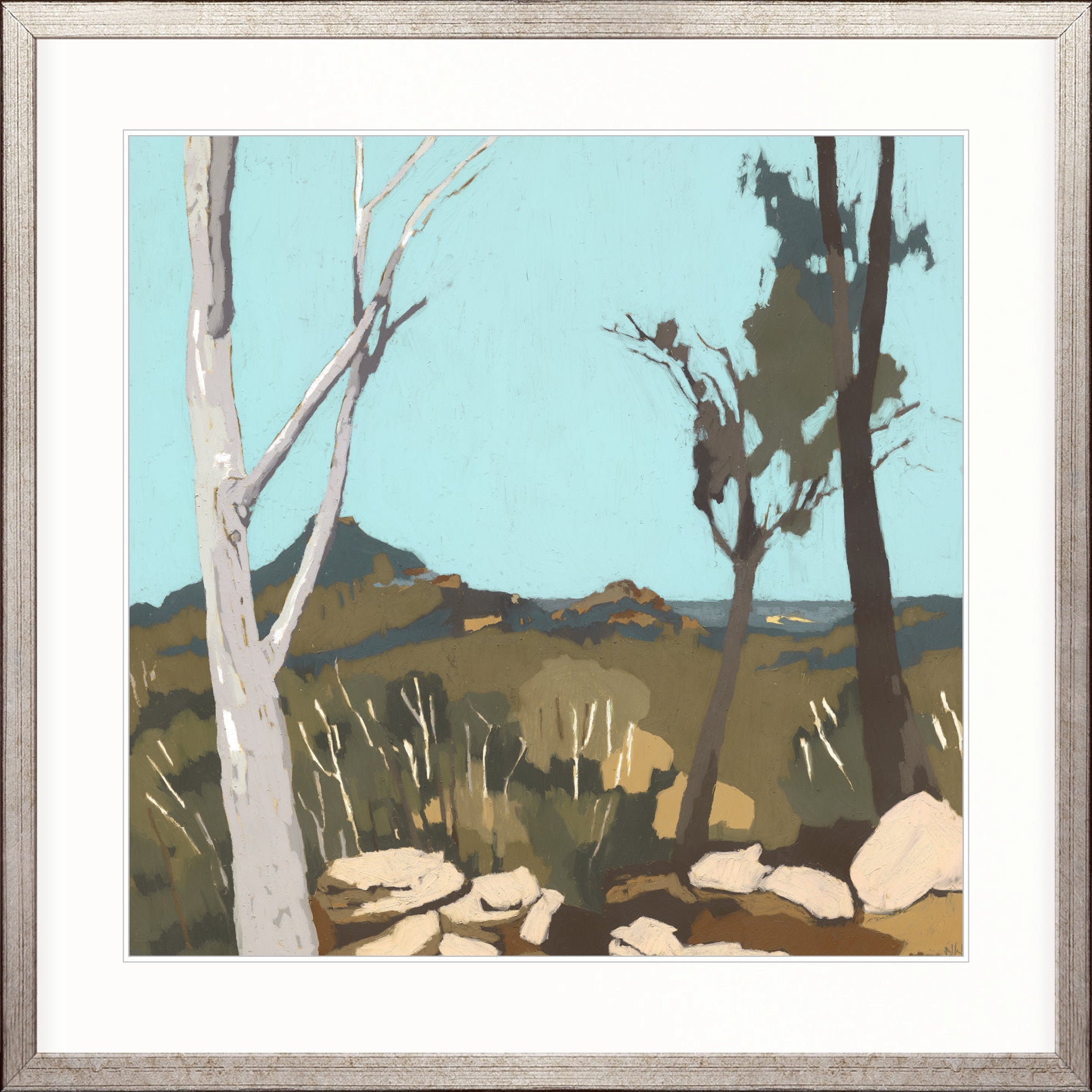 Somerton Coast II X-Large (1015mm W x 1015mm H) / Clear Acrylic