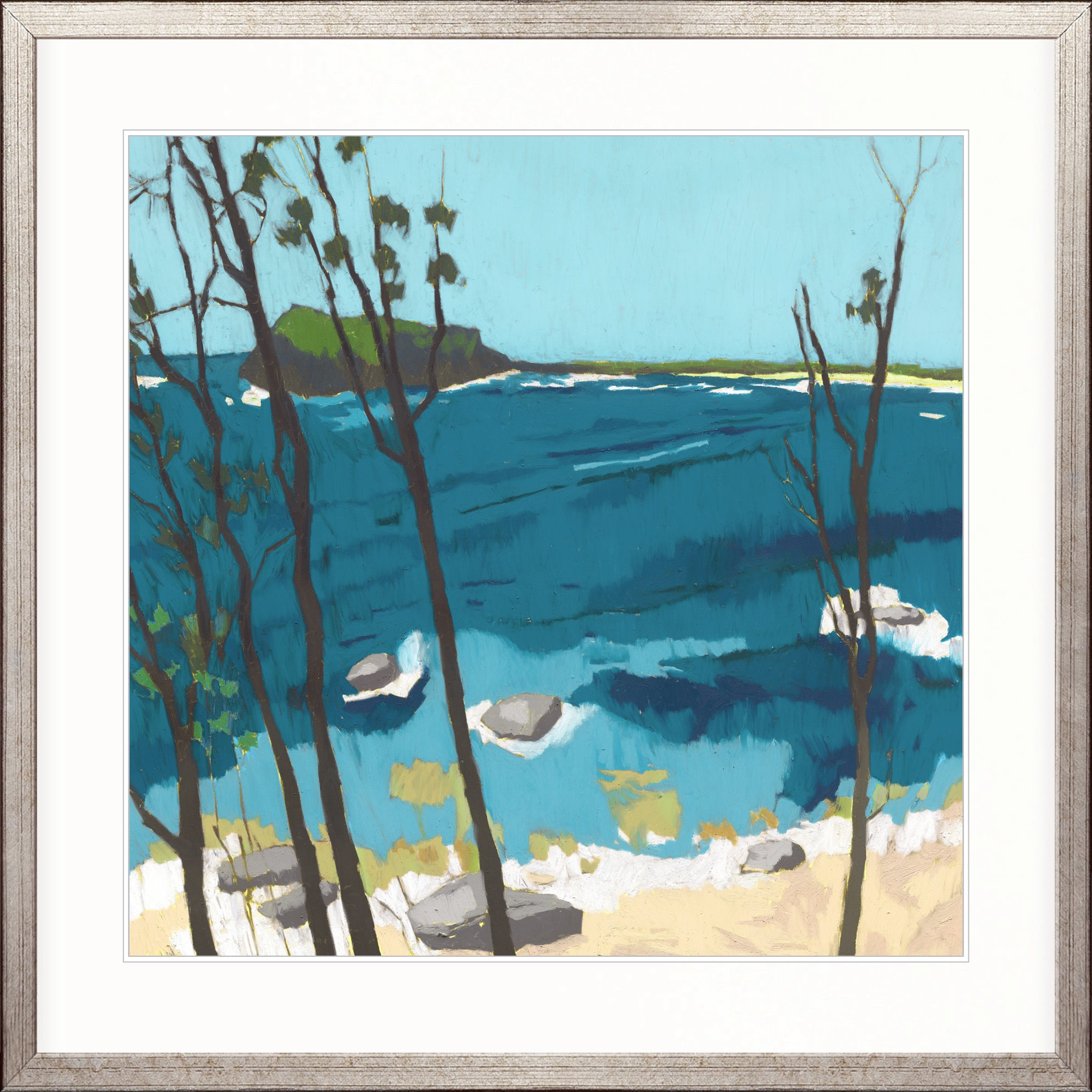 Somerton Coast IV X-Large (1015mm W x 1015mm H) / Clear Acrylic