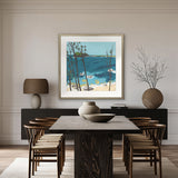 Somerton Coast IV X-Large (1015mm W x 1015mm H) / Clear Acrylic