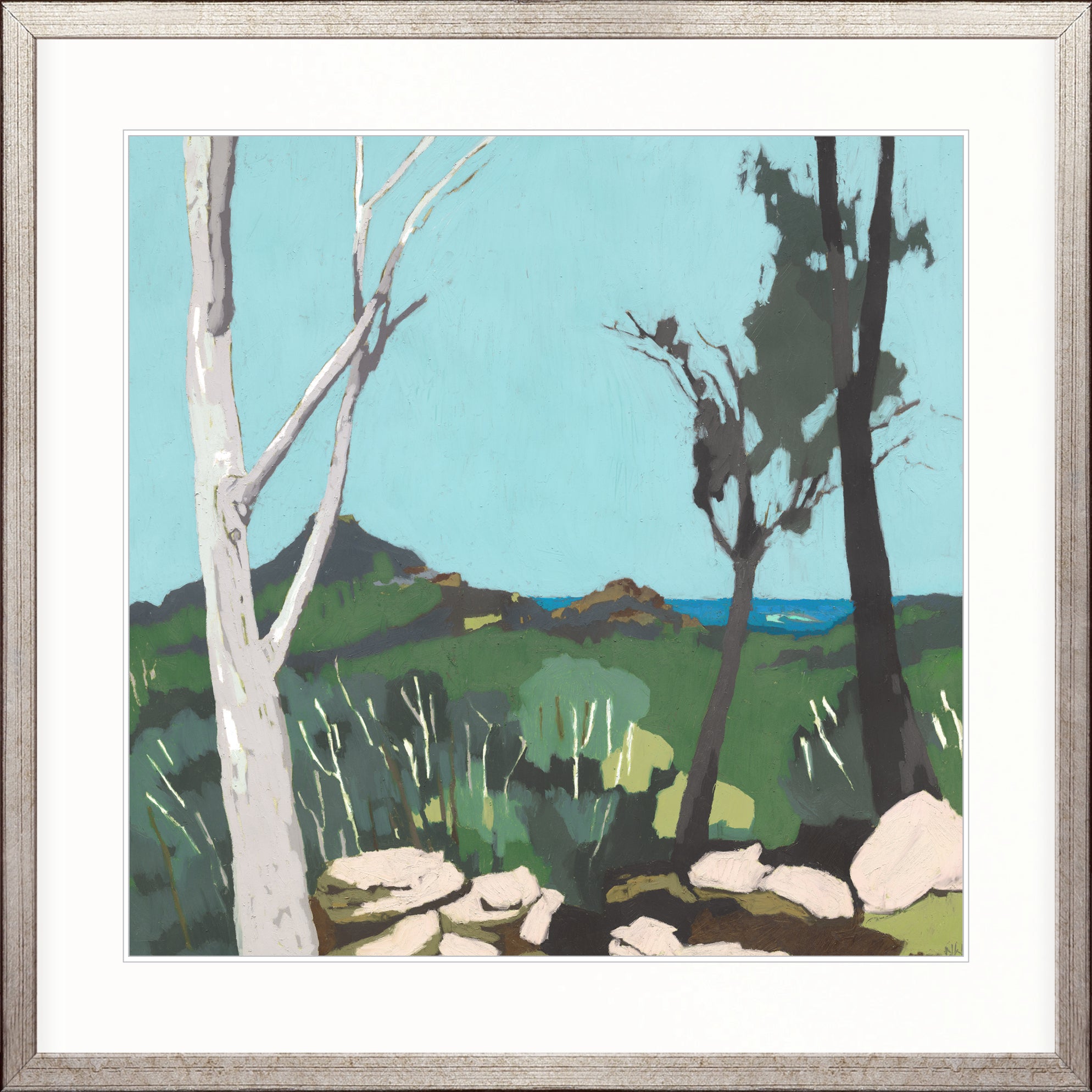 Somerton Coast V X-Large (1015mm W x 1015mm H) / Clear Acrylic