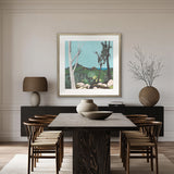 Somerton Coast V X-Large (1015mm W x 1015mm H) / Clear Acrylic