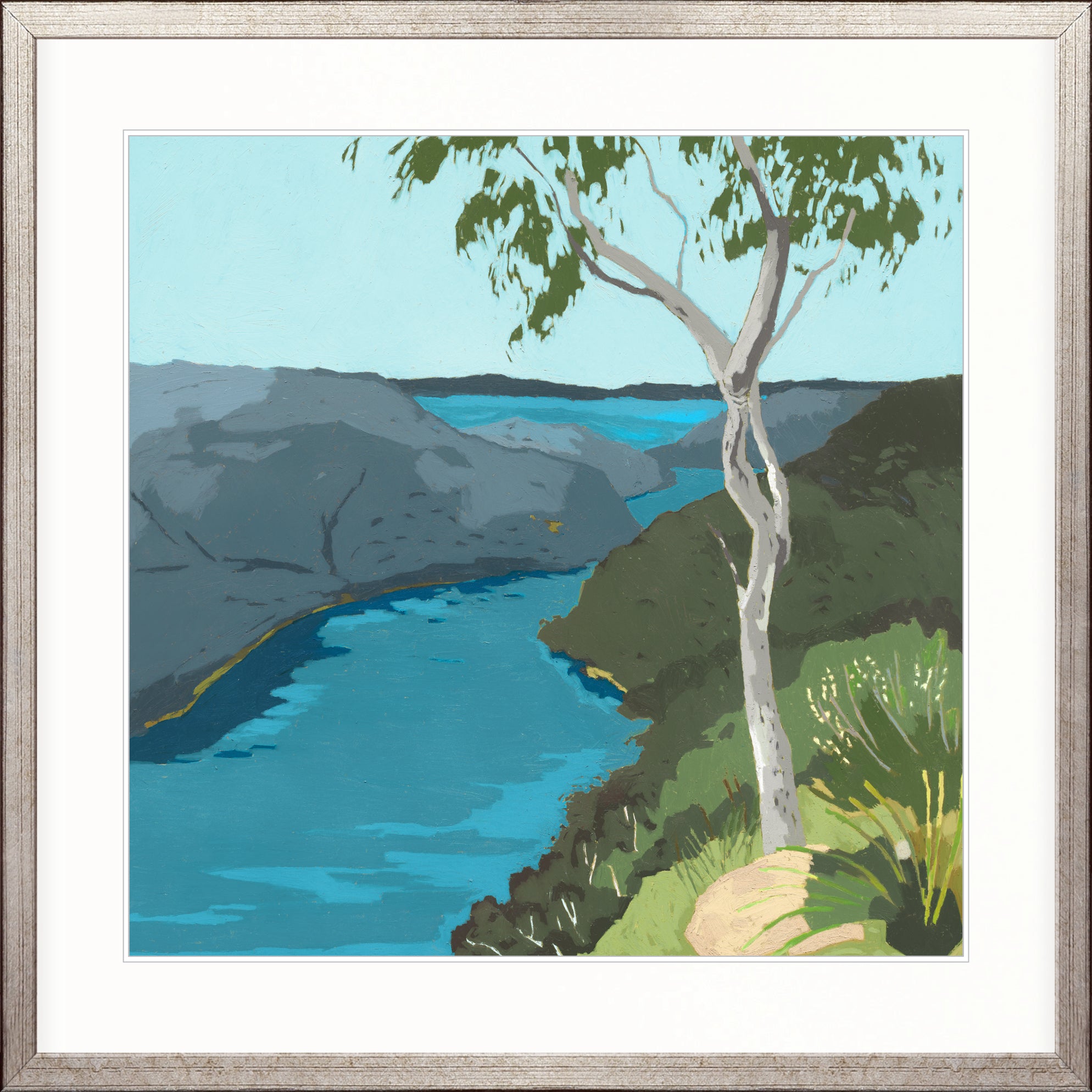 Somerton Coast VI X-Large (1015mm W x 1015mm H) / Clear Acrylic