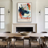 Twisted Colour I (Canvas) Large (903mm W x 1109mm H)