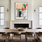 Twisted Colour III (Canvas) Large (903mm W x 1109mm H)