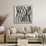 Elaria Leaves I X-Large (1050mm W x 1050mm H) / Clear Acrylic