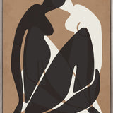 Amoureux Silhouette I(Canvas)