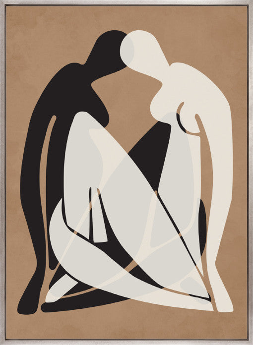 Amoureux Silhouette II (Canvas)
