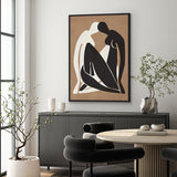 Amoureux Silhouette III (Canvas)