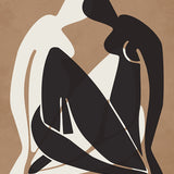 Amoureux Silhouette III (Canvas)