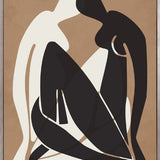 Amoureux Silhouette III (Canvas)