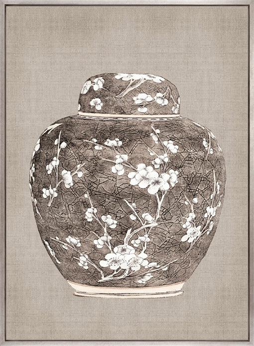 Chinoiserie Urn I (Canvas)