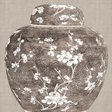 Chinoiserie Urn I (Canvas) Large (903mm W x 1109mm H)