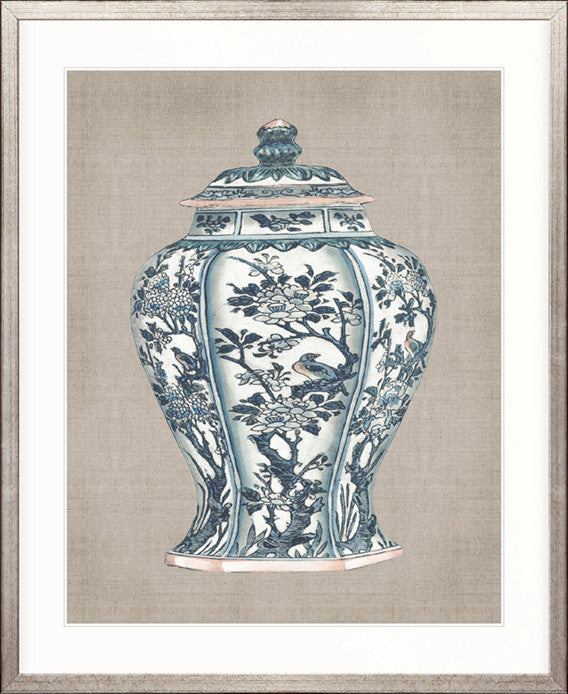 Chinoiserie Urn II