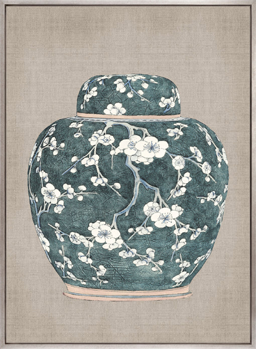 Chinoiserie Urn III (Canvas)