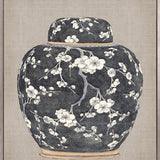Chinoiserie Urn V (Canvas) Large (903mm W x 1109mm H)