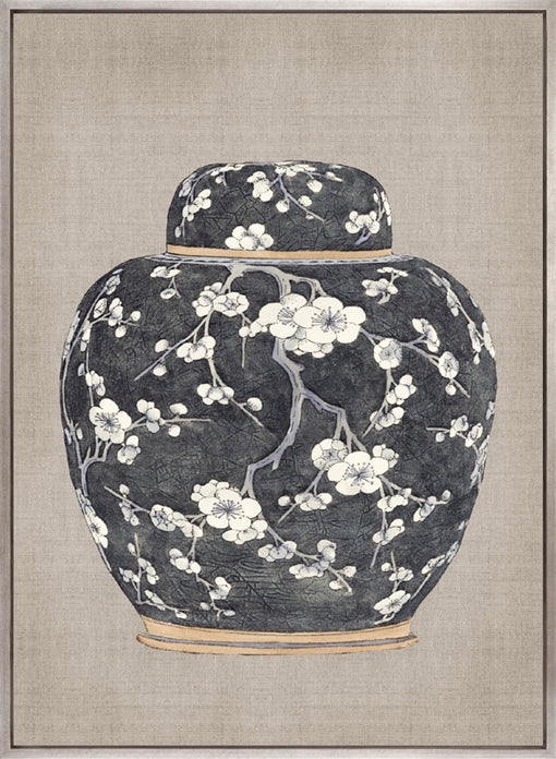 Chinoiserie Urn V (Canvas)