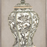 Chinoiserie Urn VI (Canvas) Large (903mm W x 1109mm H)