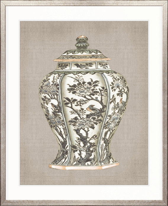 Chinoiserie Urn VI