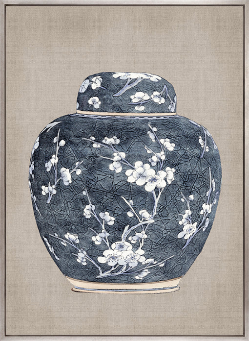 Chinoiserie Urn VII (Canvas)