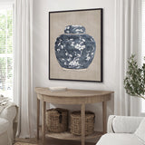 Chinoiserie Urn VII (Canvas) Large (903mm W x 1109mm H)