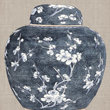 Chinoiserie Urn VII (Canvas) Large (903mm W x 1109mm H)