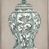 Chinoiserie Urn VIII (Canvas) Large (903mm W x 1109mm H)