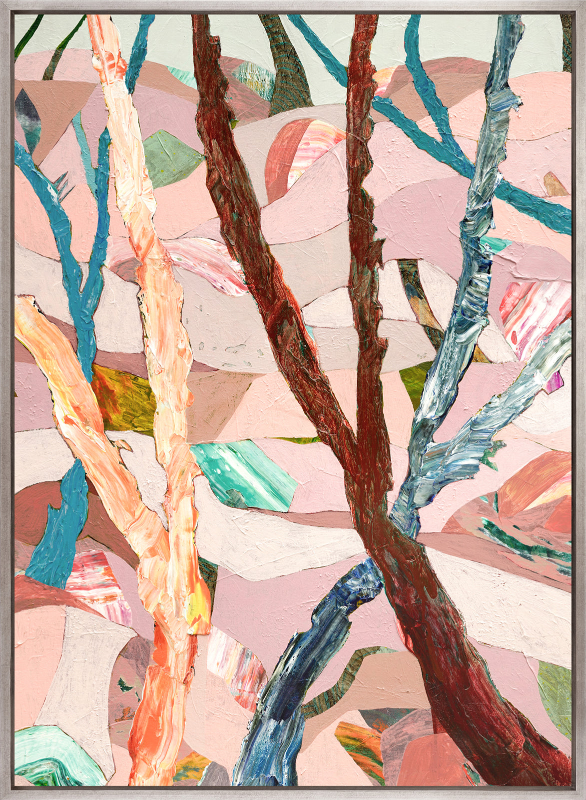 Stringybark Abstract I (Canvas)