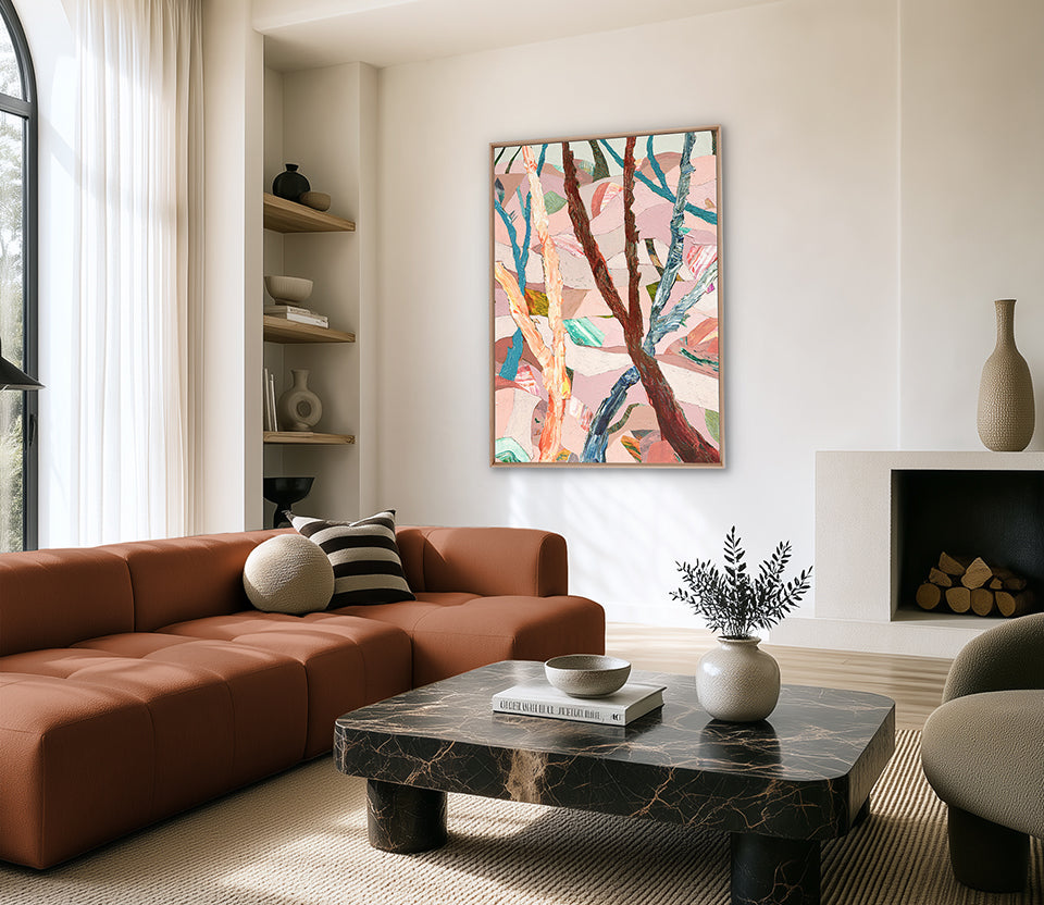 Stringybark Abstract I (Canvas) Large (903mm W x 1109mm H)