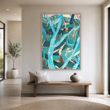Stringybark Abstract II (Canvas) Large (903mm W x 1109mm H)