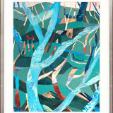 Stringybark Abstract II X-Large (1000mm W x 1400mm H) / Clear Acrylic