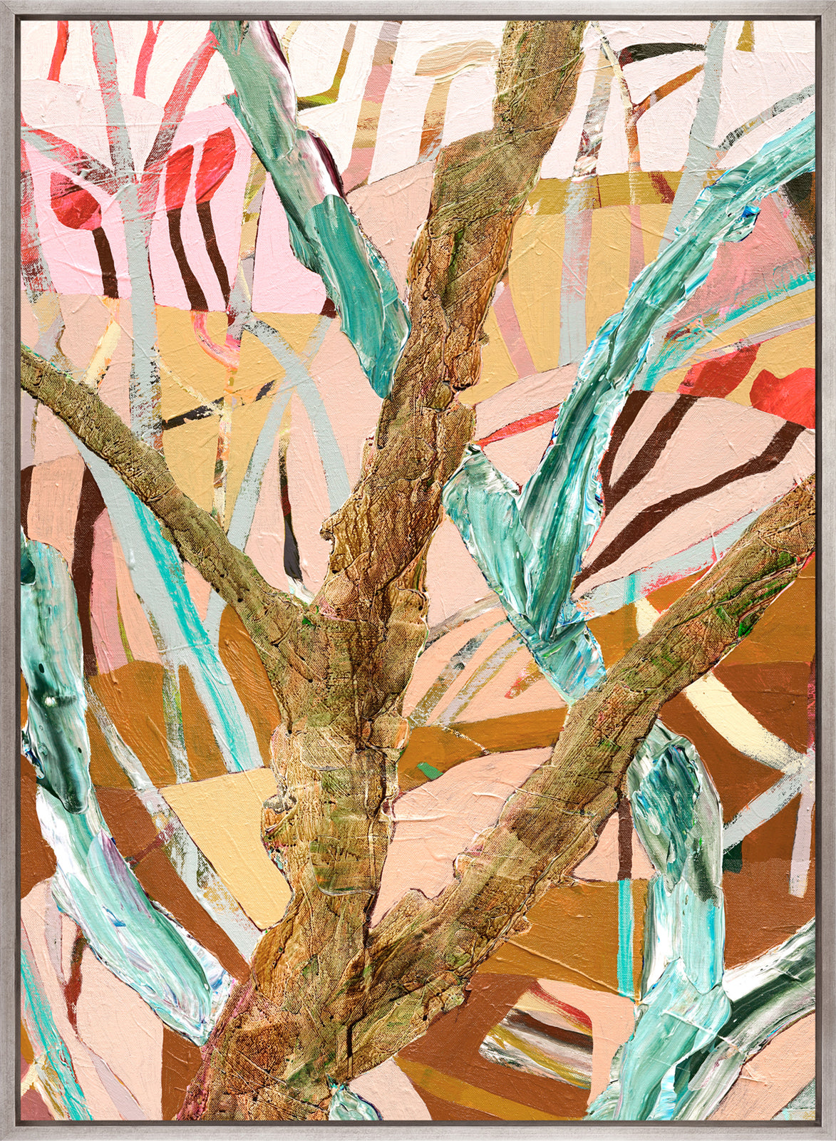 Stringybark Abstract III (Canvas)