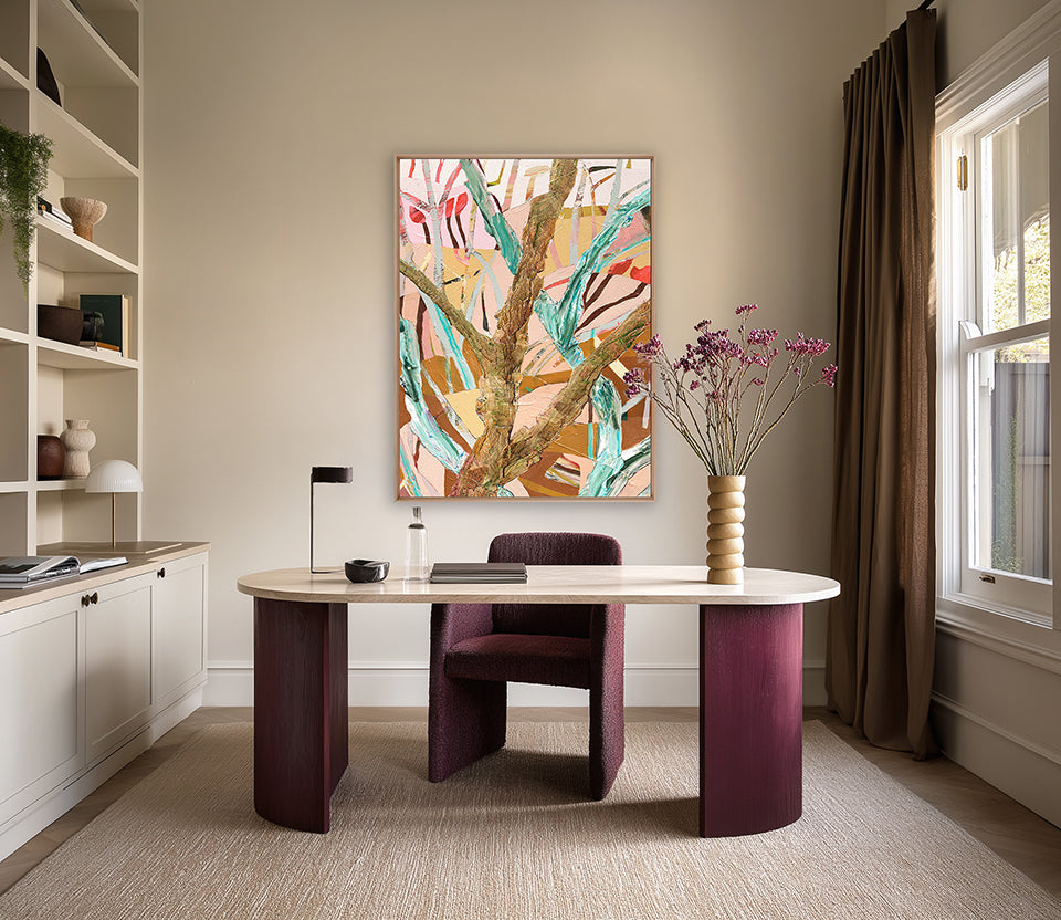 Stringybark Abstract III (Canvas)