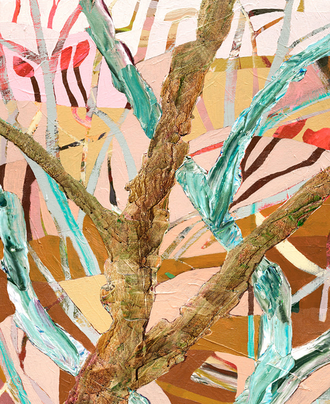 Stringybark Abstract III (Canvas)