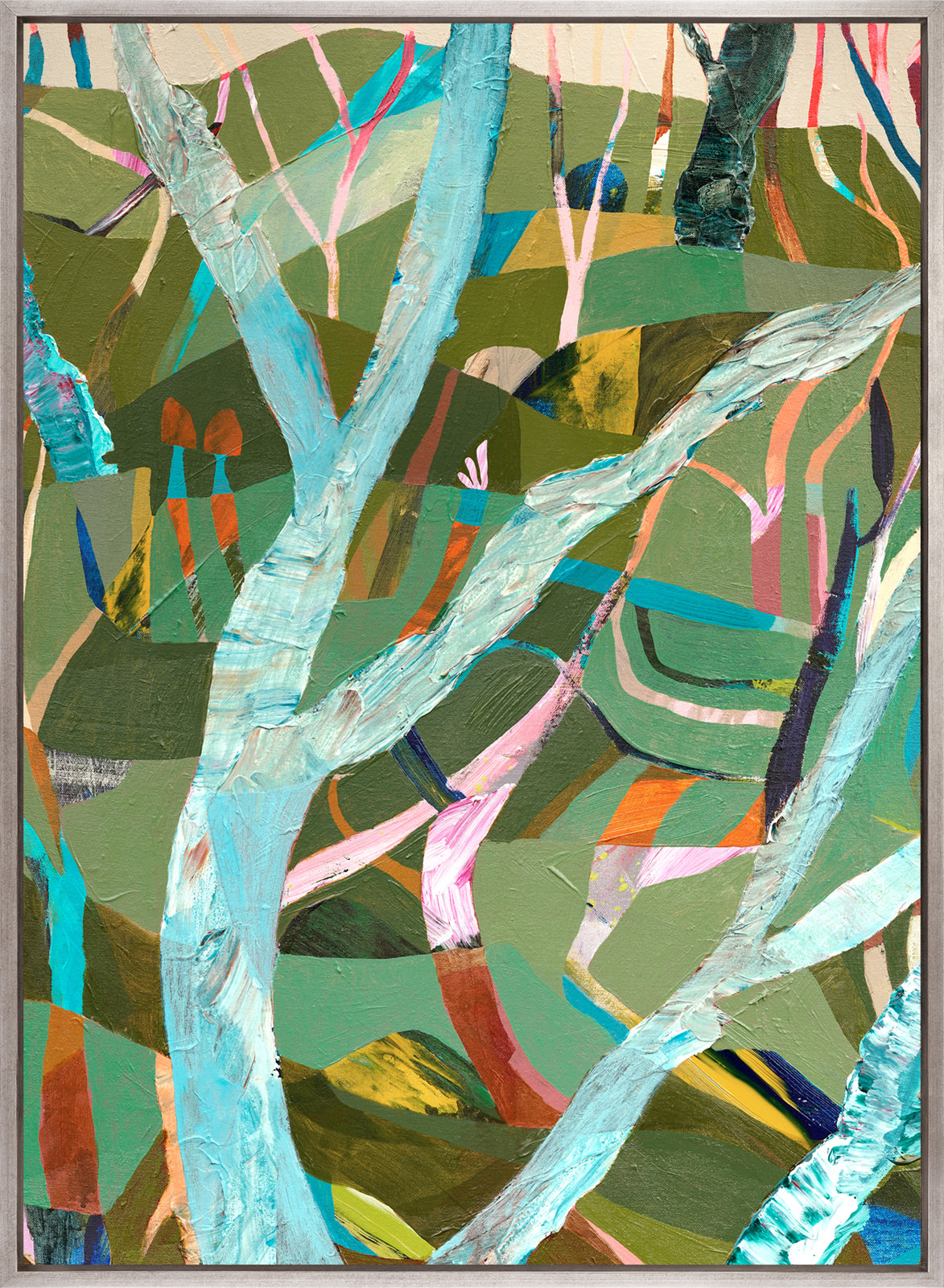 Stringybark Abstract IV (Canvas)
