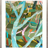 Stringybark Abstract IV X-Large (1000mm W x 1400mm H) / Clear Acrylic