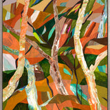 Stringybark Abstract V (Canvas) Large (903mm W x 1109mm H)