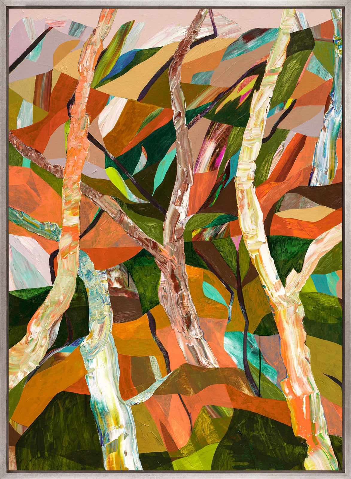 Stringybark Abstract V (Canvas)