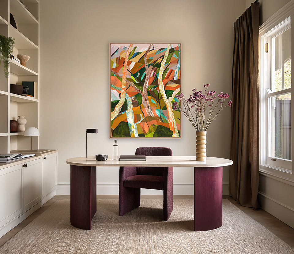 Stringybark Abstract V (Canvas)