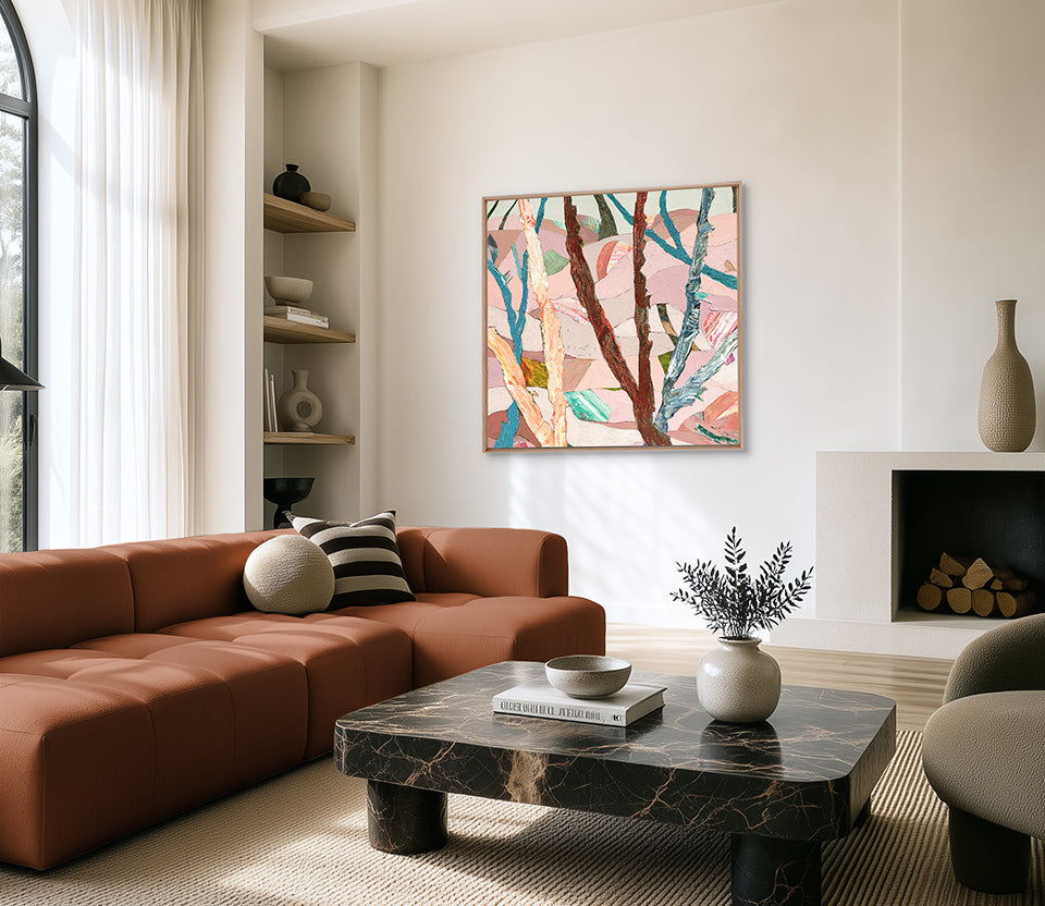 Stringybark Abstract VI (Canvas)