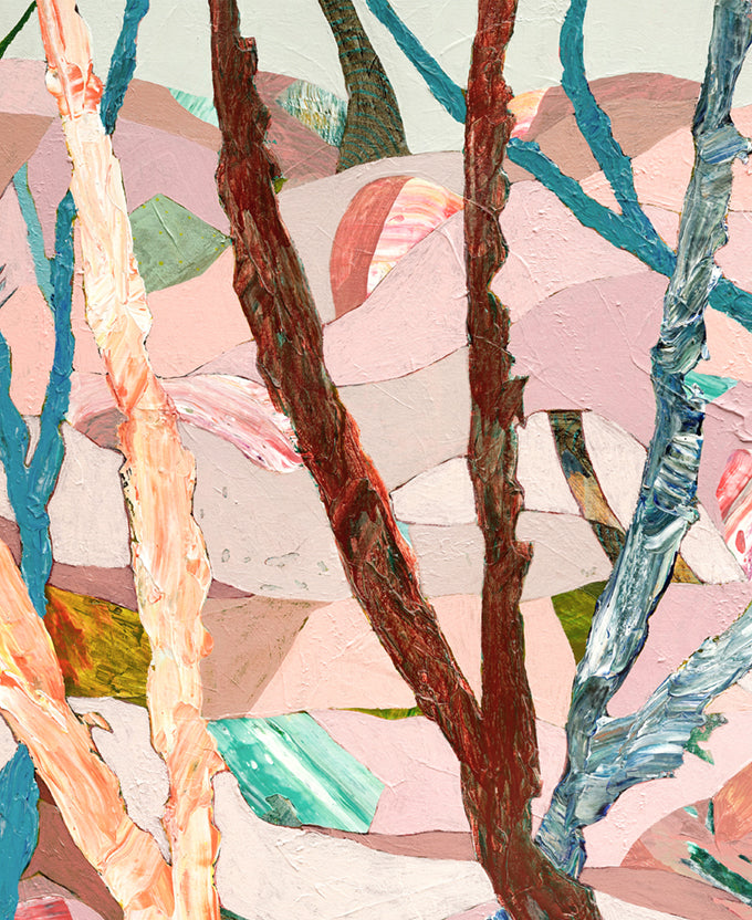 Stringybark Abstract VI (Canvas)