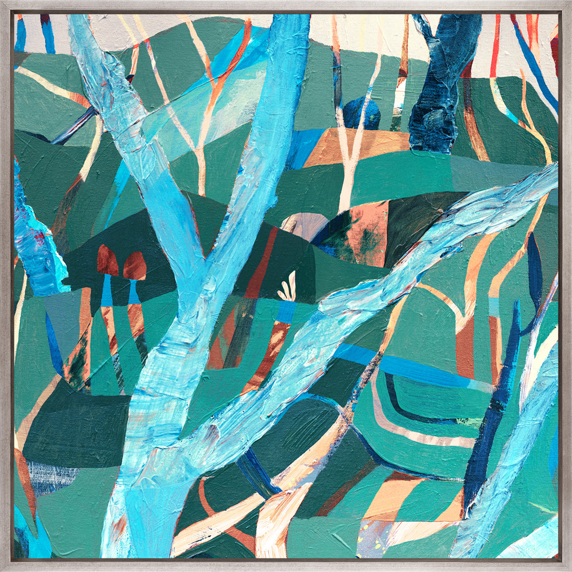 Stringybark Abstract VII (Canvas)