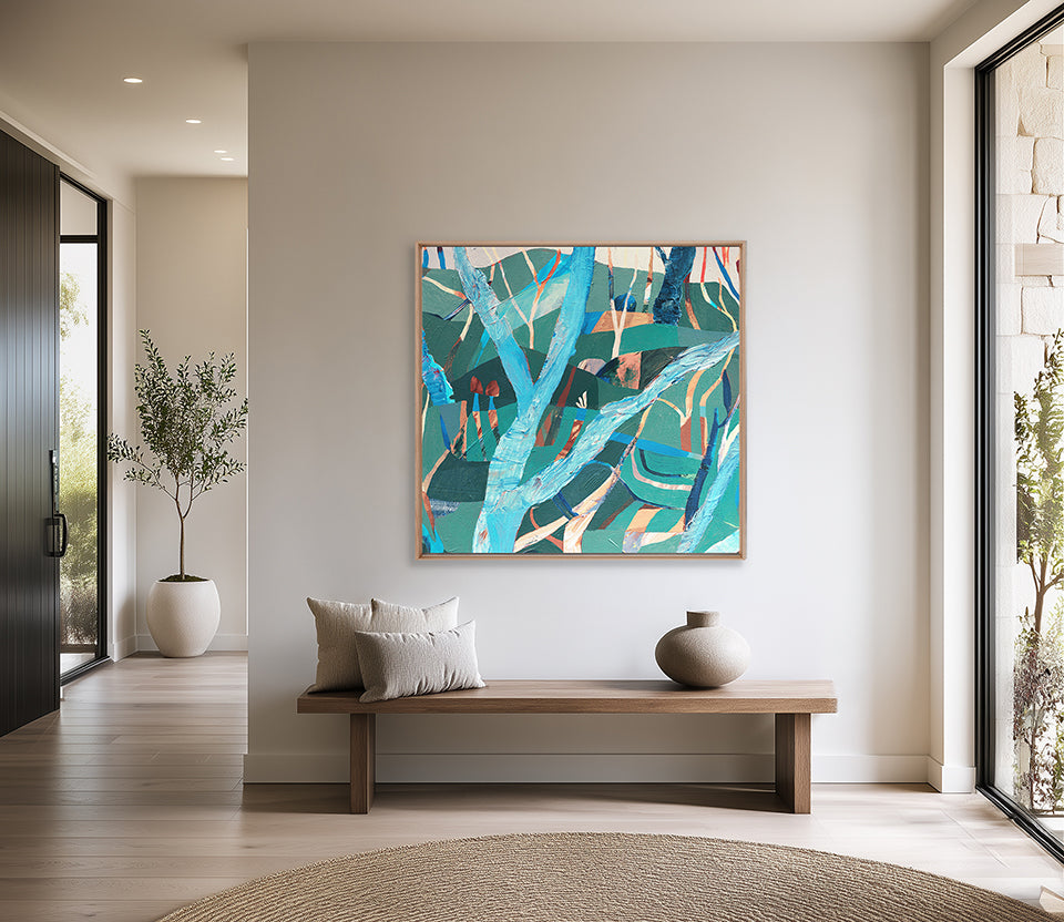 Stringybark Abstract VII (Canvas)
